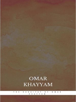 cover image of The Rubaiyat of Omar Khayyam